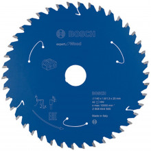 BOSCH Lame de scie circulaire Expert for Wood 140 x 1,8/1,3 x 20 T42 2608644500