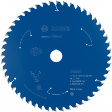 BOSCH Lame de scie circulaire Expert for Wood 184 x 1,6/1 x 20 T48 2608644511