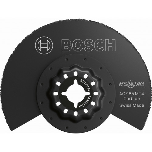 BOSCH Lame pour matieres minérales ACZ 85 MT4, Starlock, 85 mm, 10 pieces 2608669267