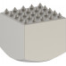 BOSCH Boucharde en carbure PRO SDS max-5C, 50 x 50 mm 2608690179
