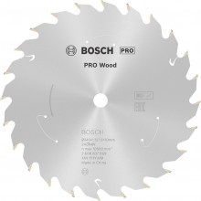 BOSCH Lame de scie circulaire sans fil PRO Wood cordless 140 x 1,5/1 x 10 T24 2608837669