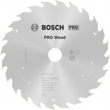 BOSCH Lame de scie circulaire sans fil PRO Wood cordless 150 x 1,6/1 x 20 T24 2608837674
