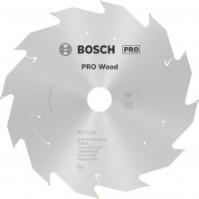 BOSCH Lame de scie circulaire sans fil PRO Wood cordless 160 x 1,5/1 x 20 T12 2608837675