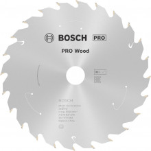 BOSCH Lame de scie circulaire sans fil PRO Wood cordless 160 x 1,5/1 x 20 T24 2608837676