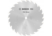 BOSCH Lame de scie circulaire sans fil PRO Wood cordless 165 x 1,5/1 x 10 T24 2608837679