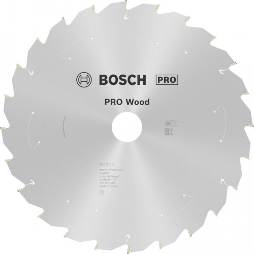 BOSCH Lame de scie circulaire Standard for Wood 250 x 2,2/1,6 x 30 T24 2608837727