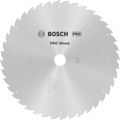 BOSCH Lame de scie circulaire Standard for Wood 305 x 2,2/1,6 x 30 T40 2608837741
