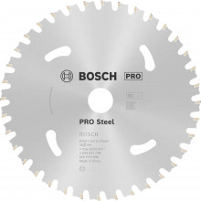 BOSCH Lame de scie circulaire sans fil PRO Steel cordless, 136 x 1,6 x 20 mm 2608837746