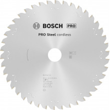 BOSCH Lame de scie circulaire sans fil PRO Steel cordless, 203 x 1,8 x 25,4 mm 2608846859
