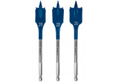 BOSCH Coffret de 3 meches plates EXPERT Self Cut Speed, 20/22/25 mm 2608900331