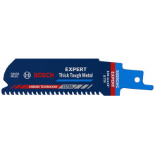 BOSCH Lame de scie sabre EXPERT 'Thick Tough Metal' S 555 CHC, 1 pce 2608900364