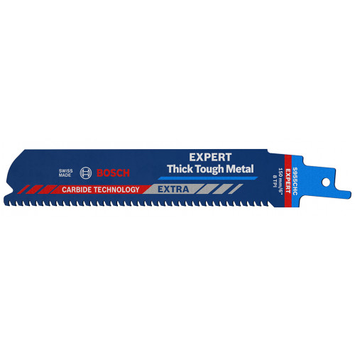 BOSCH Lame de scie sabre EXPERT 'Thick Tough Metal' S 955 CHC, 10 pces 2608900367