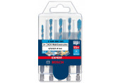 BOSCH Coffret de 5 forets EXPERT HEX-9 MultiConstruction, 4/5/6/6/8 mm 2608900585