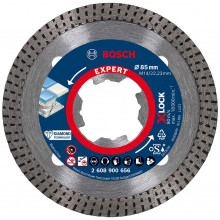 BOSCH Disque a tronçonner diamanté X-LOCK EXPERT HardCeramic 85x1,6x7mm 2608900656