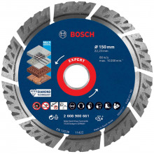 BOSCH Disque a tronçonner diamanté EXPERT MultiMaterial 150x2,4x12mm 2608900661