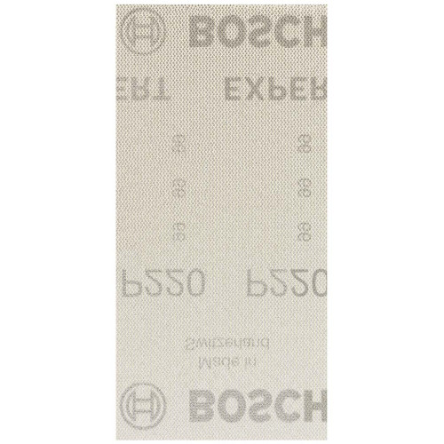 BOSCH Abrasif réticulé EXPERT M480, 93 x 186 mm, G 220, 50 pieces 2608900757