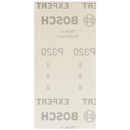 BOSCH Abrasif réticulé EXPERT M480, 93 x 186 mm, G 320, 50 pieces 2608900759