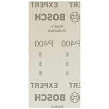 BOSCH Abrasif réticulé EXPERT M480, 93 x 186 mm, G 400, 50 pieces 2608900760