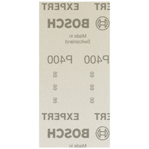 BOSCH Abrasif réticulé EXPERT M480, 93 x 186 mm, G 400, 50 pieces 2608900760