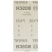 BOSCH Abrasif réticulé EXPERT M480, 93 x 186 mm, G 400, 50 pieces 2608900760