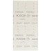 BOSCH Abrasif réticulé EXPERT M480, 115 x 230 mm, G 400, 10 pieces 2608900769
