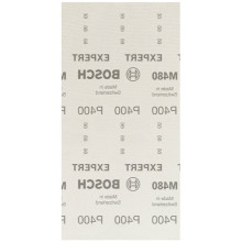 BOSCH Abrasif réticulé EXPERT M480, 115 x 230 mm, G 400, 50 pieces 2608900775