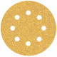 BOSCH Feuille abrasive EXPERT C470 a 8 trous, 115 mm, G 40, 5 pieces 2608900794