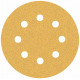 BOSCH Feuille abrasive EXPERT C470 a 8 trous, 115 mm, G 60, 5 pieces 2608900795