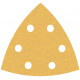 BOSCH Feuille abrasive EXPERT C470 pour ponceuses Delta 93 mm, G 80 5 pces 2608900825