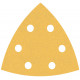 BOSCH Feuille abrasive EXPERT C470 pour ponceuses Delta 93 mm, G 120 5 pces 2608900827