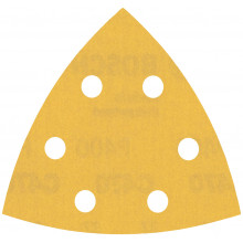BOSCH Feuille abrasive EXPERT C470 pour ponceuses Delta 93 mm, G 400 5 pces 2608900831