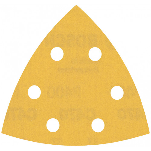 BOSCH Feuille abrasive EXPERT C470 pour ponceuses Delta 93 mm, G 400 5 pces 2608900831