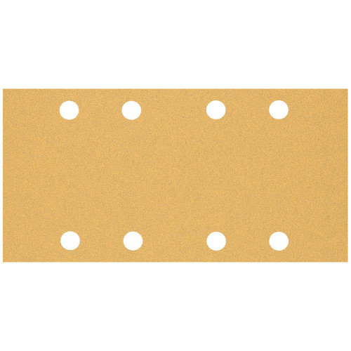BOSCH Feuille abrasive EXPERT C470 a 8 trous, 93 x 186 mm, G 80, 10 pieces 2608900855