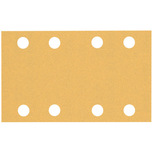 BOSCH Feuille abrasive EXPERT C470 a 8 trous, 80 x 133 mm, G 120, 10 pieces 2608900881