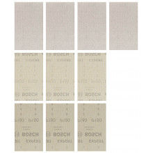 BOSCH Boîte d'abrasifs réticulés EXPERT M480 80 x 133 mm 10 pces 2608901205
