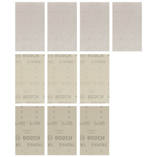 BOSCH Boîte d'abrasifs réticulés EXPERT M480 80 x 133 mm 10 pces 2608901205