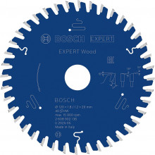 BOSCH Lame de scie circulaire Expert for Wood 120 × 1,8/1,2 × 20 mm, T40 2608902136