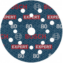 BOSCH Disque abrasif sur film EXPERT O780, 125 mm, G80 2608902417