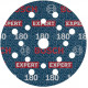 BOSCH Disque abrasif sur film EXPERT O780, 125 mm, G180 2608902403