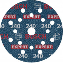 BOSCH Disque abrasif sur film EXPERT O780, 125 mm, G240 2608902404