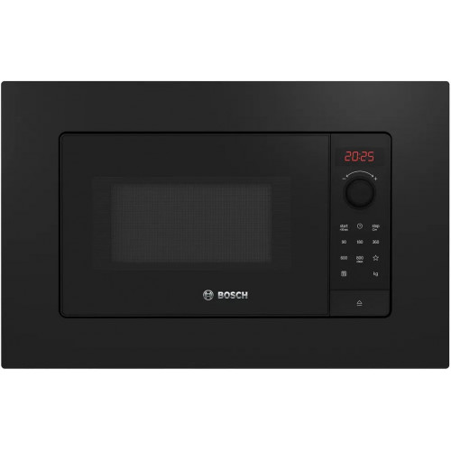 Bosch Série 2 Micro-ondes encastrable Noir BFL623MB4 Bosch Série 2 Micro-ondes encastrable Noir BFL623MB4