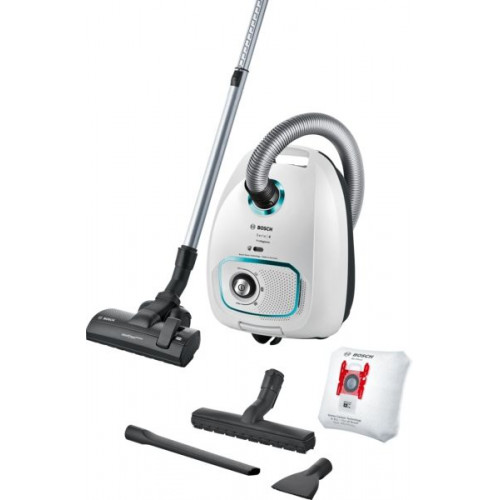 Bosch Série 4 Aspirateur avec sac ProHygienic Blanc BGLS4HYG2