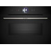 Bosch Série 8 Four encastrable compact avec fonction micro-ondes 60 x 45 cm Noir CMG7761B1