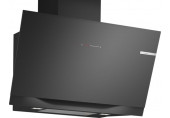 Bosch Série 8 Hotte murale 90 cm Noir avec finition en verre, Noir DWK91LT60