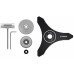 BOSCH Jeu de couteaux pour débroussailleuse 3T F016800663