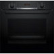 Bosch Série 4 Four encastrable avec fonction vapeur 60 x 60 cm Noir HQA534BB3