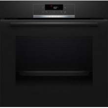Bosch Série 4 Four encastrable avec fonction vapeur 60 x 60 cm Noir HQG572EB3