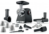 Bosch Série 6 Hachoir a viande MultiPower 2100 W Noir, argent métallisé MFWS650B