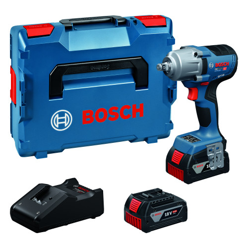 BOSCH GDS18V-450H PROFESSIONAL Boulonneuses sans-fil, 2x5,0Ah, L-BOXX 06019K4203 BOSCH GDS18V-450H PROFESSIONAL Boulonneuses sans-fil, 2x5,0Ah, L-BOXX 06019K4203