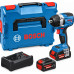 BOSCH GDS18V-750 PROFESSIONAL Boulonneuses sans-fil, 2x8,0Ah, L-BOXX 06019L9102